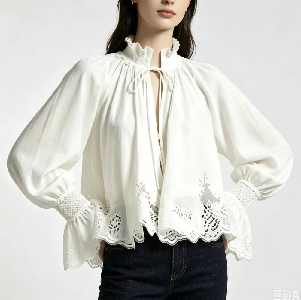 Customization Women's Vintage  - Tie Front Shirt review and price