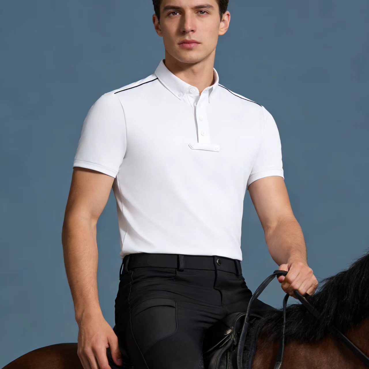 Men's equestrian top knitted p - Summer Equestrian Clothing review and price