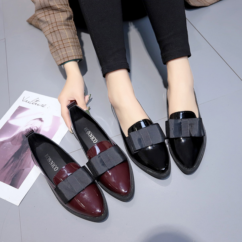 Black/ Wine Red Patent Leather - Summer Clothing Office review and price