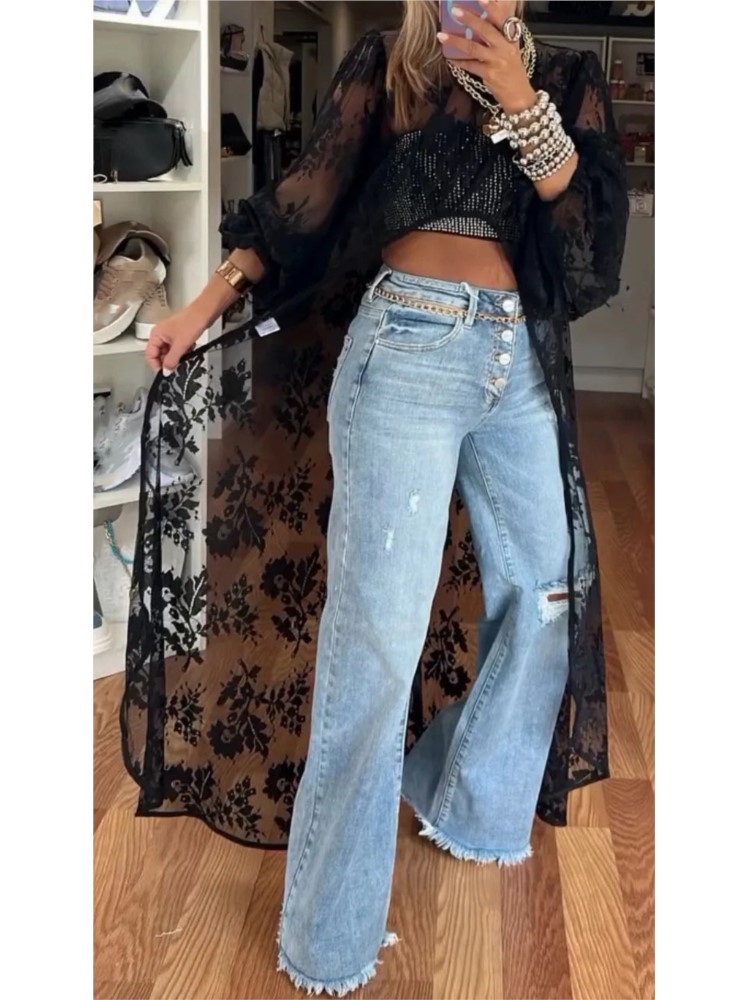 Lady Fashion Lace Shirt Top Ca - Summer Clothing Holiday review and price