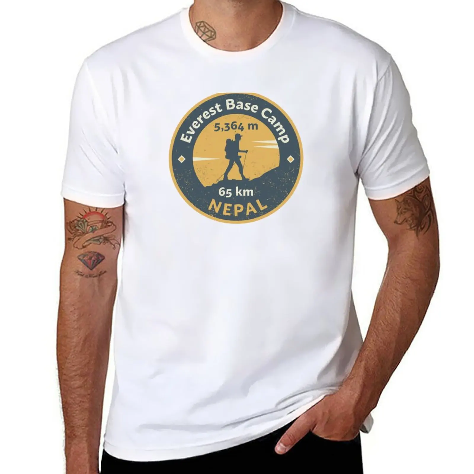 Crewneck Short Sleeve T Shirts - Summer Everest Clothing review and price