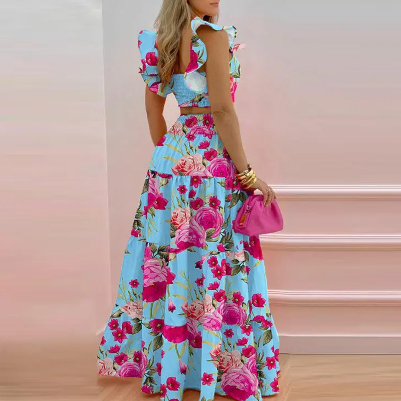 Skirt Y2k Two Piece Set Womans - Summer Clothing Office review and price