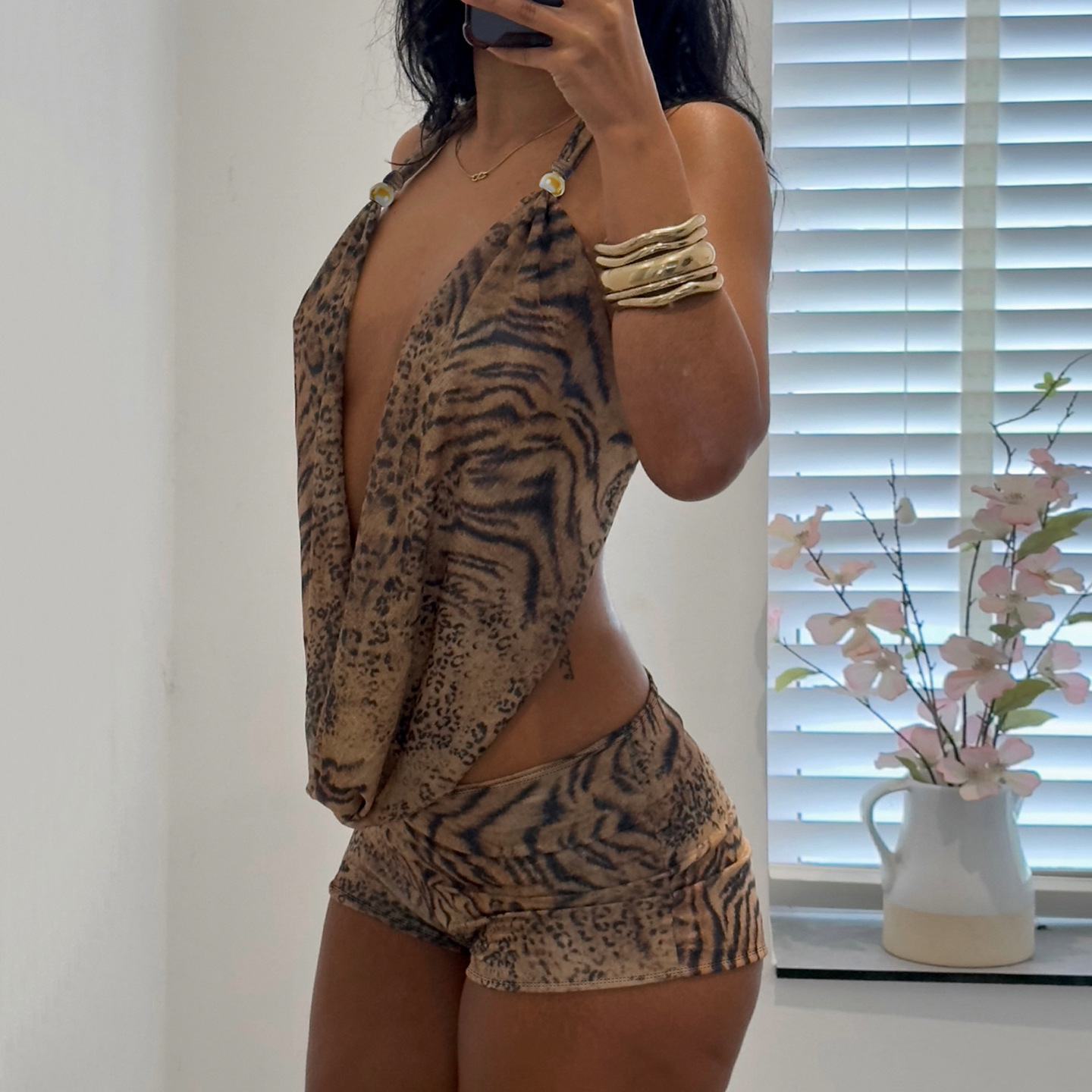 Woman's Leopard Print 2 Piece  - Summer Clothing Bundle review and price