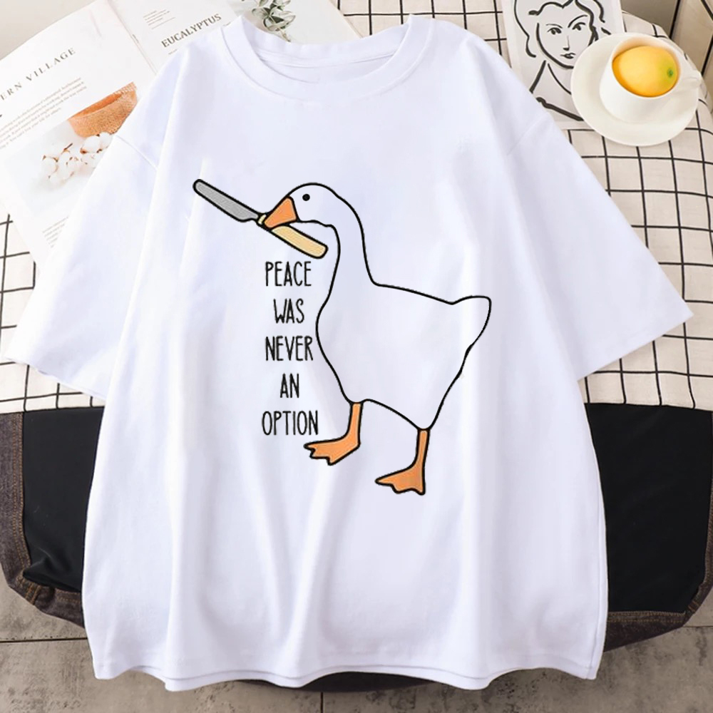 Goose Peace Was Never An Optio - Summer Clothing Options review and price