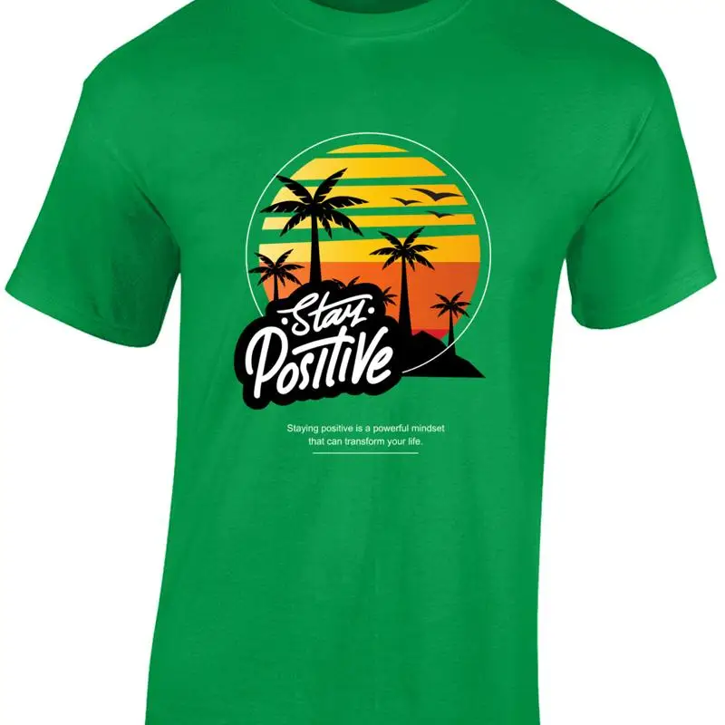 Stay Positive Summer Beach Cas - Summer Clothing Holiday review and price