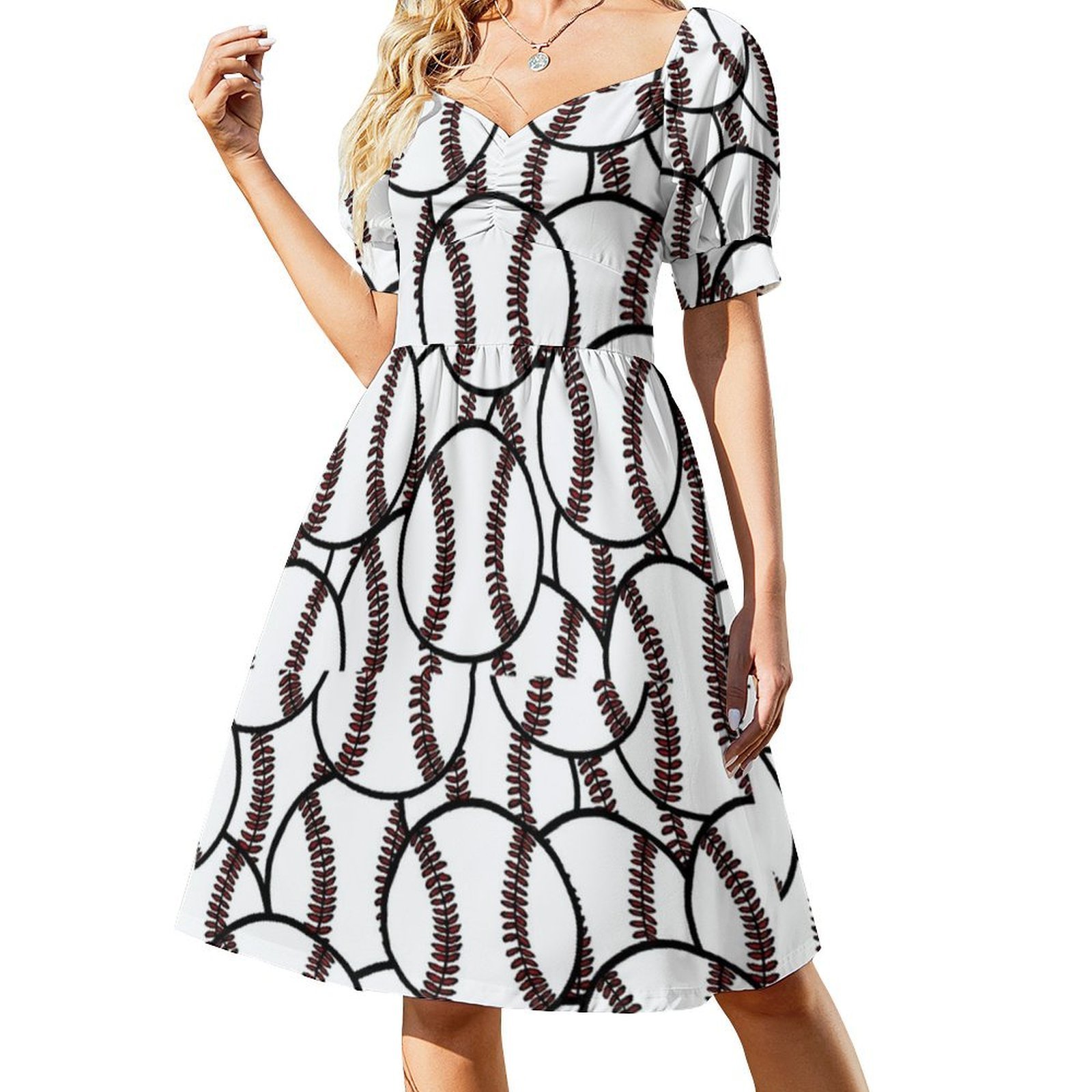 Baseball Vintage Bohemian Dres - Summer Clothing Options review and price