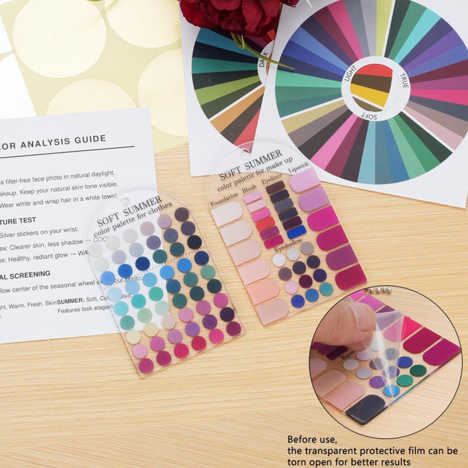 2pcs Soft Summer Color Palette - Summer Clothing Palette review and price