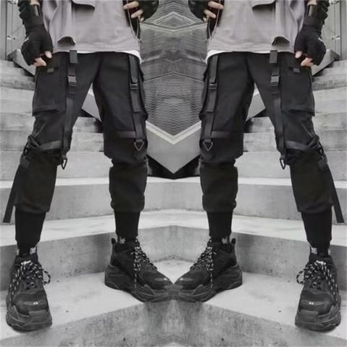 Harajuku Fashion Techwear Men' - Summer Clothing Holiday review and price