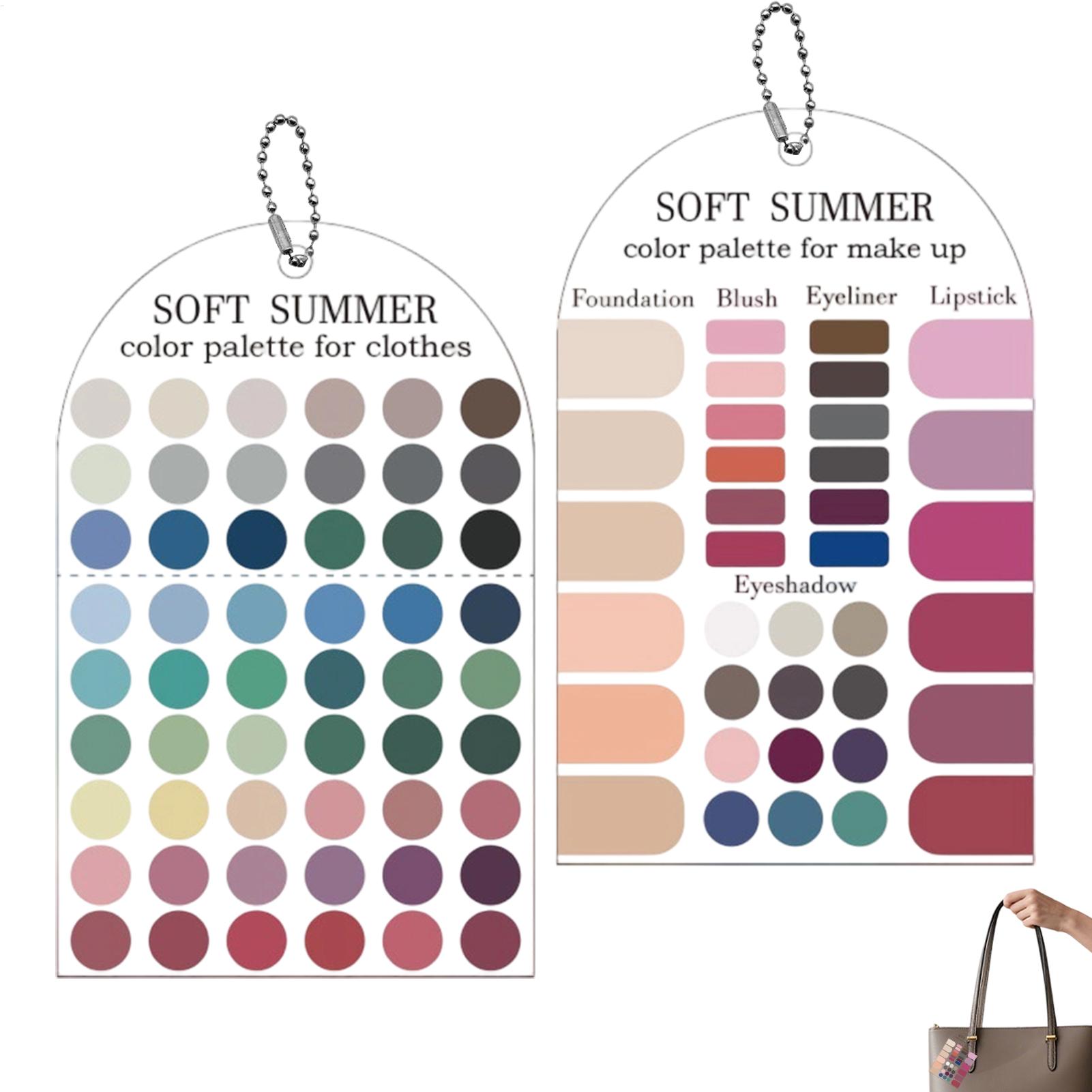 2 Pieces Acrylic Seasonal Pale - Summer Clothing Palette review and price