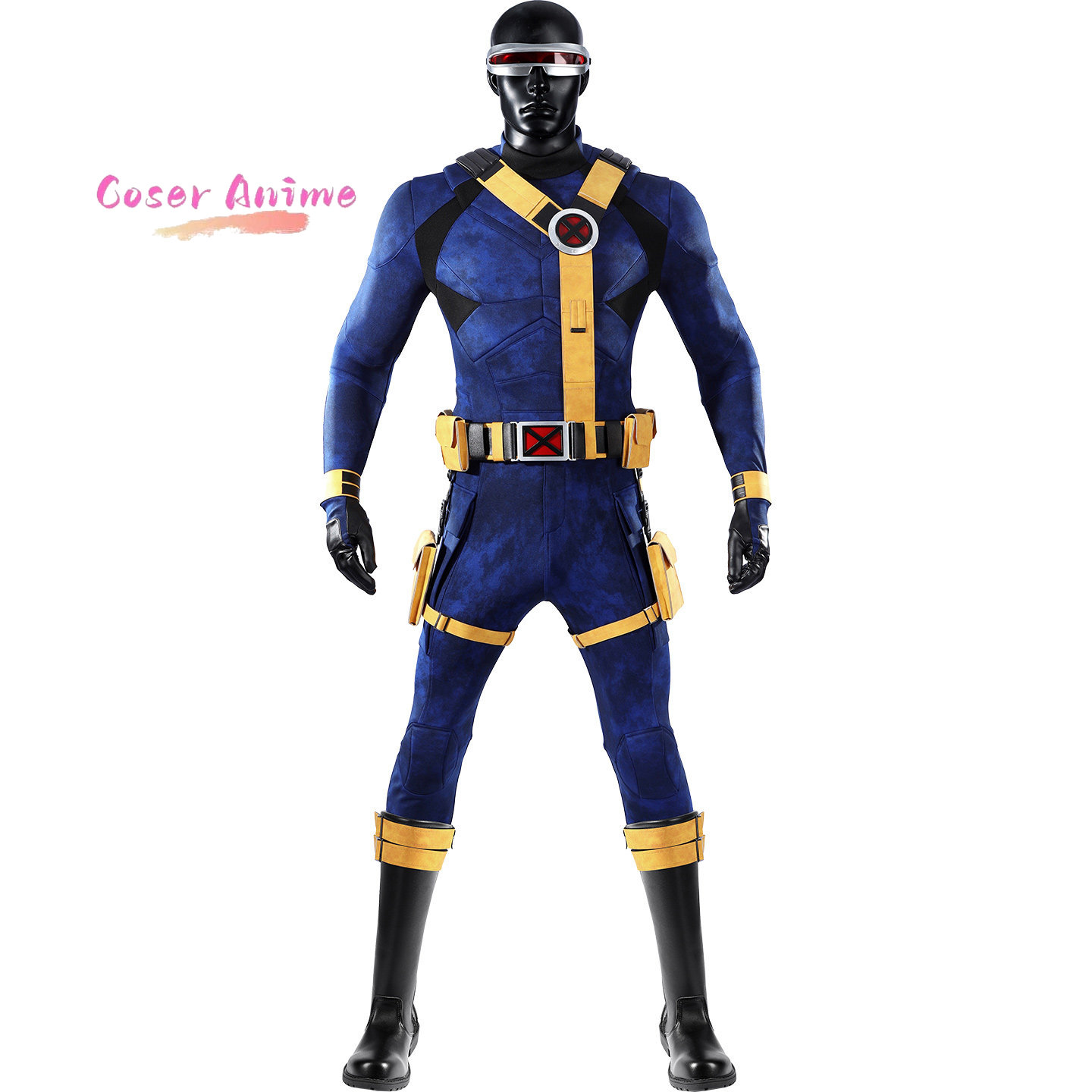 Scott Summers Cyclops Cosplay  - Summer Clothing Cartoon review and price