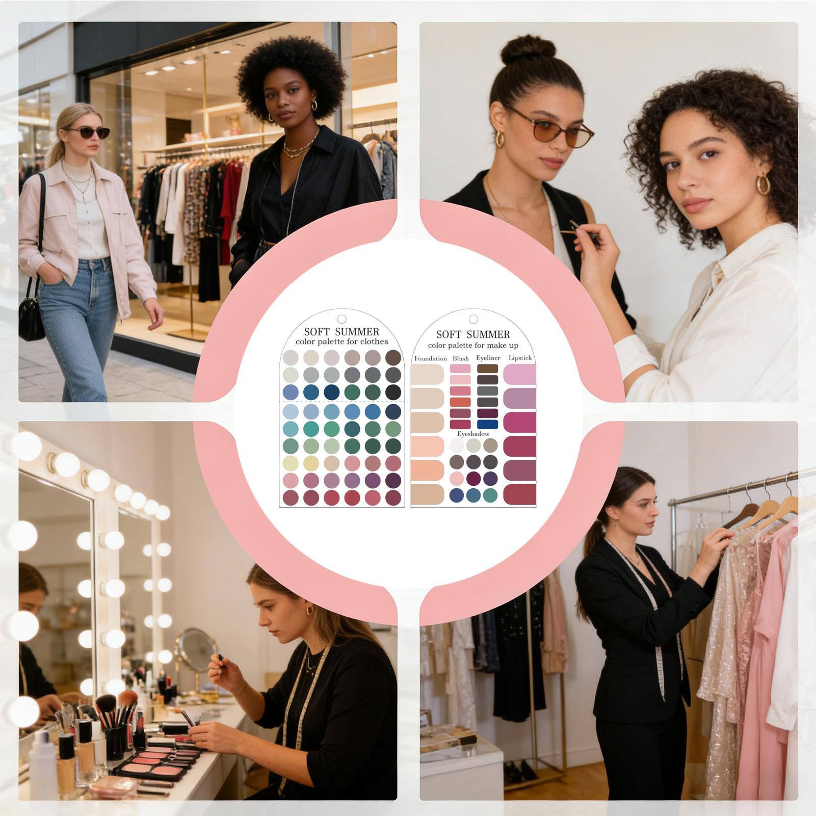 Soft Summer Color Palette Card - Summer Clothing Palette review and price
