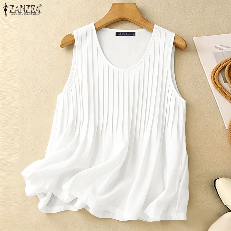ZANZEA Woman Summer Pintuck Ta - Summer Clothing Holiday review and price