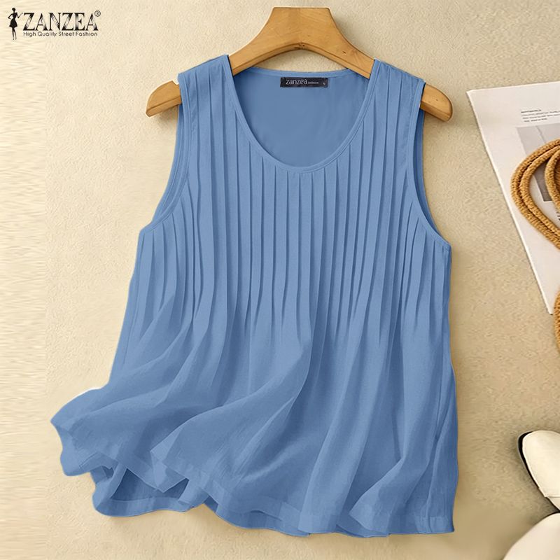 ZANZEA Woman Summer Pintuck Ta - Summer Clothing Holiday review and price