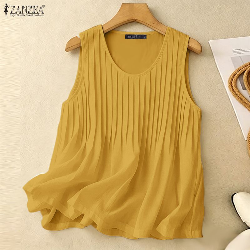 ZANZEA Woman Summer Pintuck Ta - Summer Clothing Holiday review and price