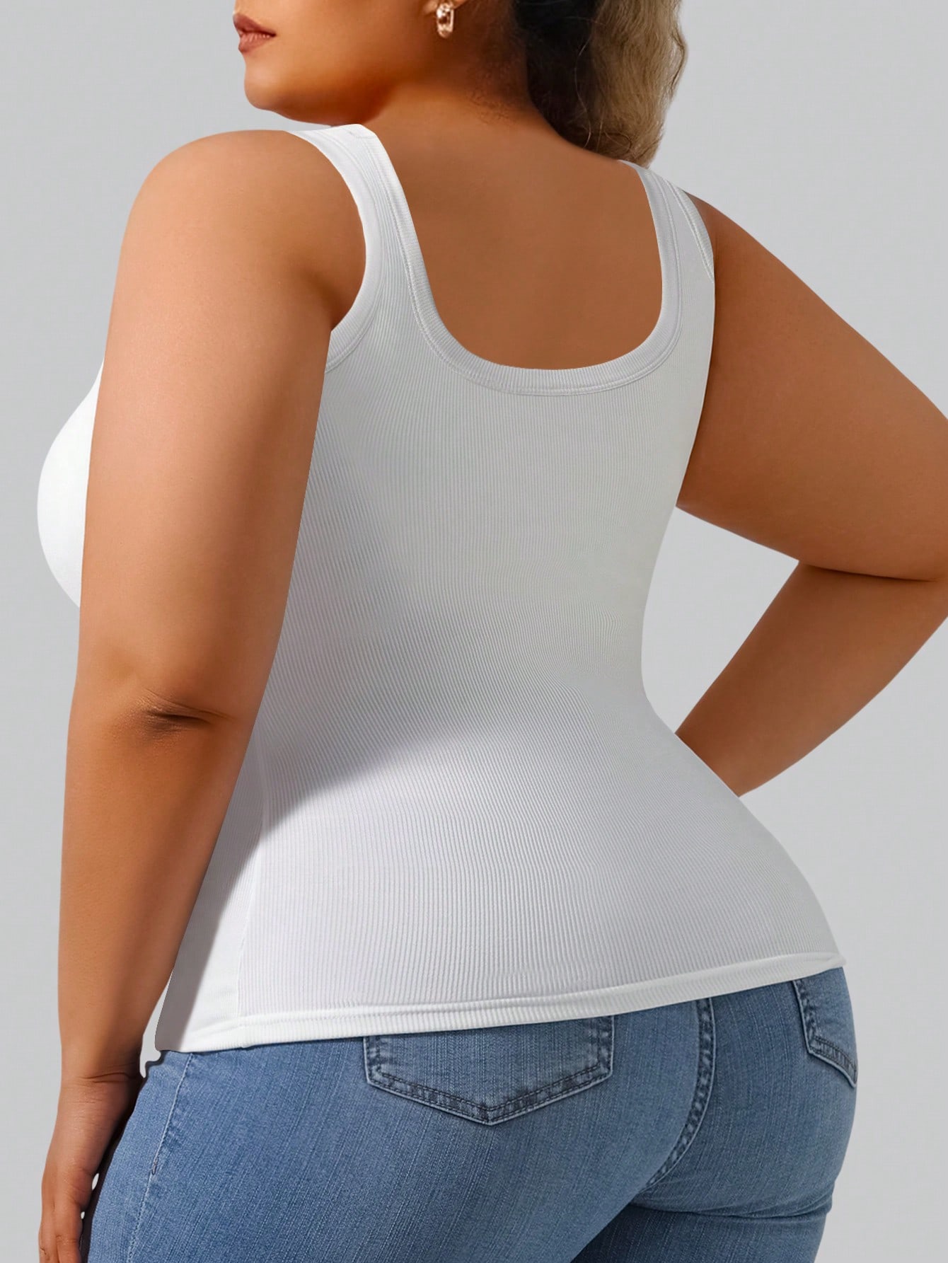 Plus Size Women's Solid Ribbed - Summer Upf Clothing review and price