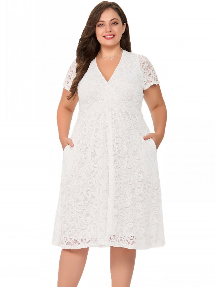 XL-5XL Plus Size Clothes Lace  - Xl Summer Clothing review and price