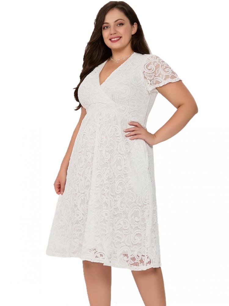 XL-5XL Plus Size Clothes Lace  - Xl Summer Clothing review and price