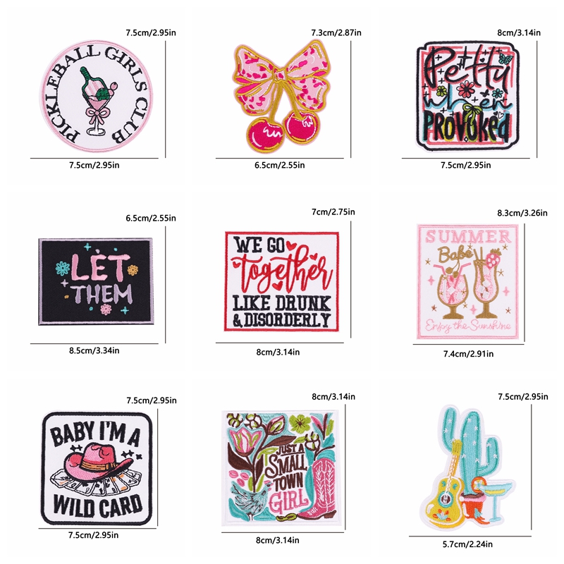 10PCS Summer Vibes Cartoon Let - Summer Clothing Vibes review and price