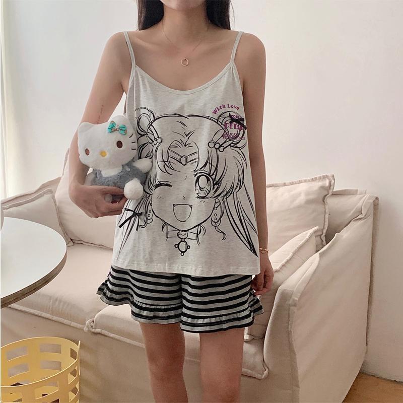 Large Size Women's Clothing Ko - Summer Clothing Cartoon review and price