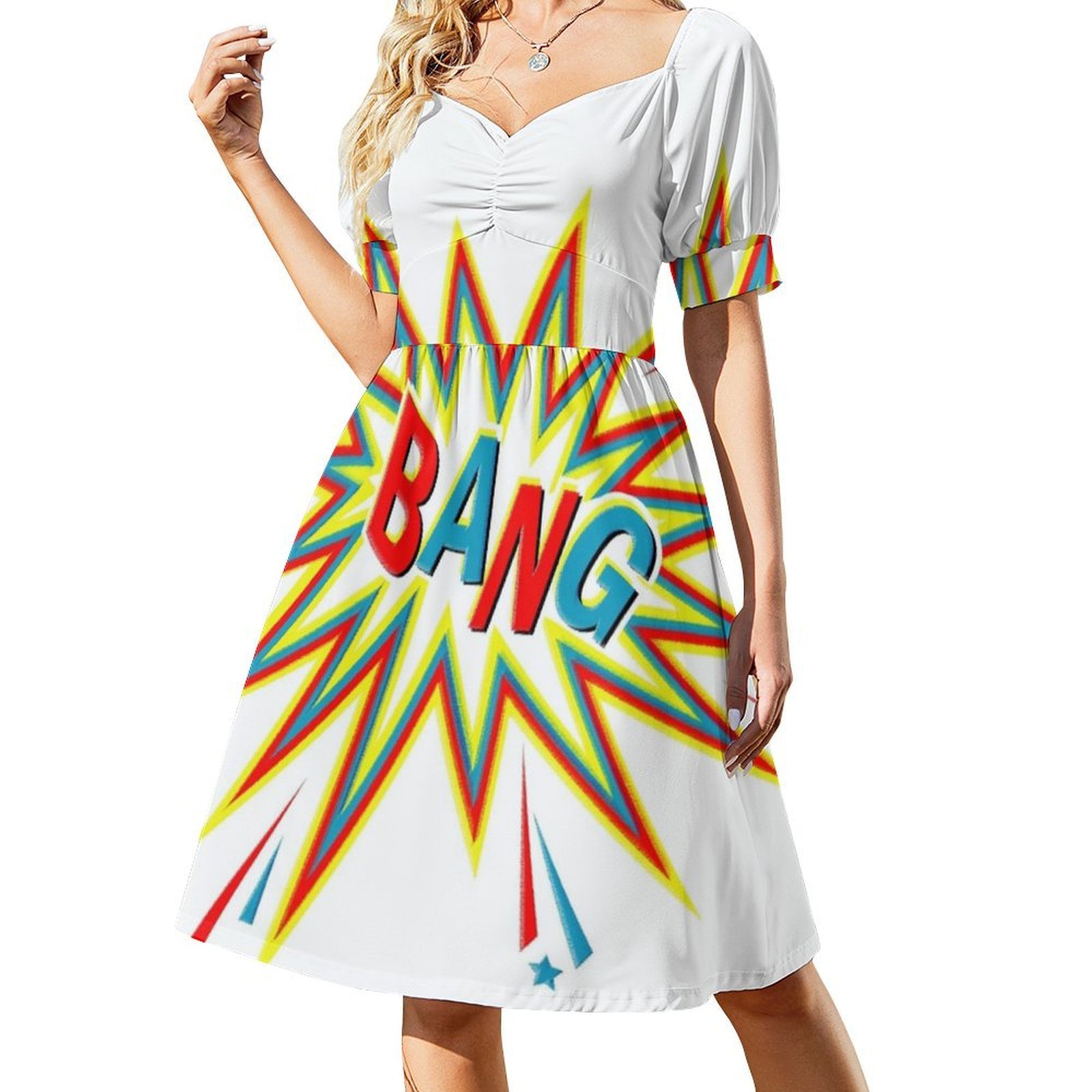 Bang Boho Chic Dress Elegant F - Summer Clothing Cartoon review and price