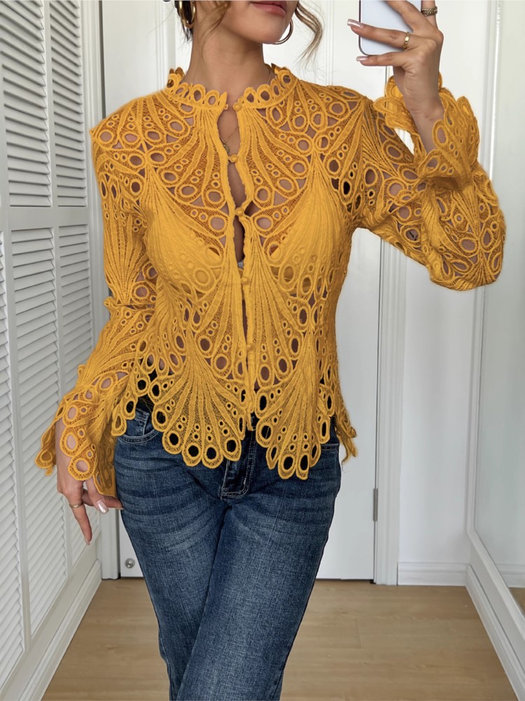 White Lace Shirt For Women Fas - Summer Clothing Holiday review and price